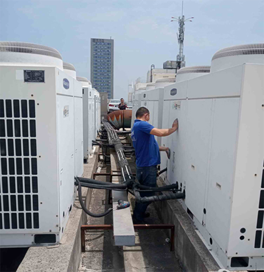 金昌市中央空调制热和不制冷系统维修方法